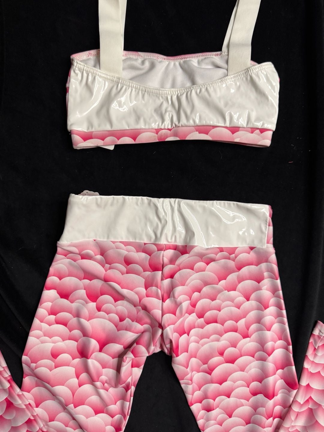 Pink workout set Bubble Print 10