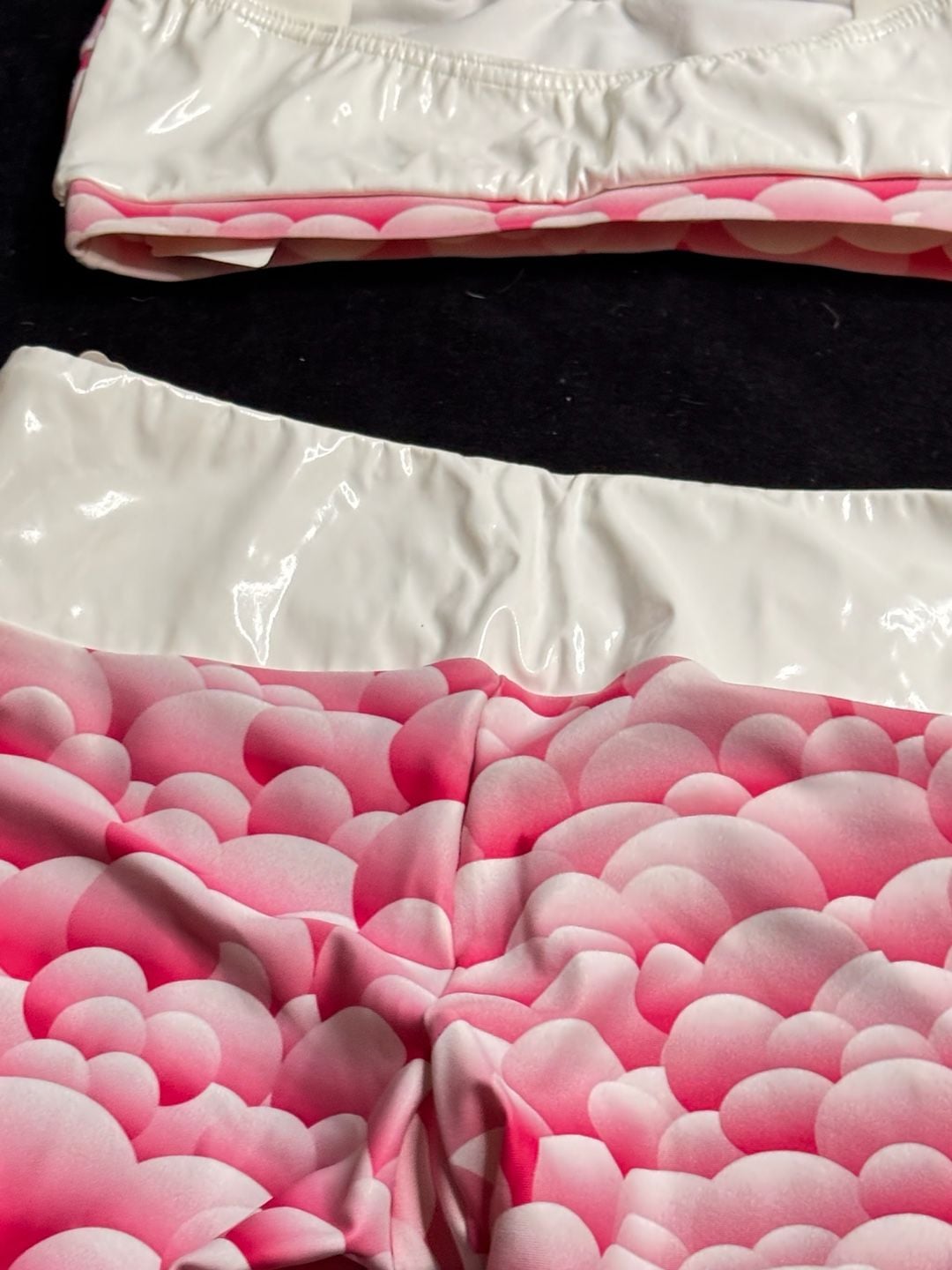 Pink workout set Bubble Print 14
