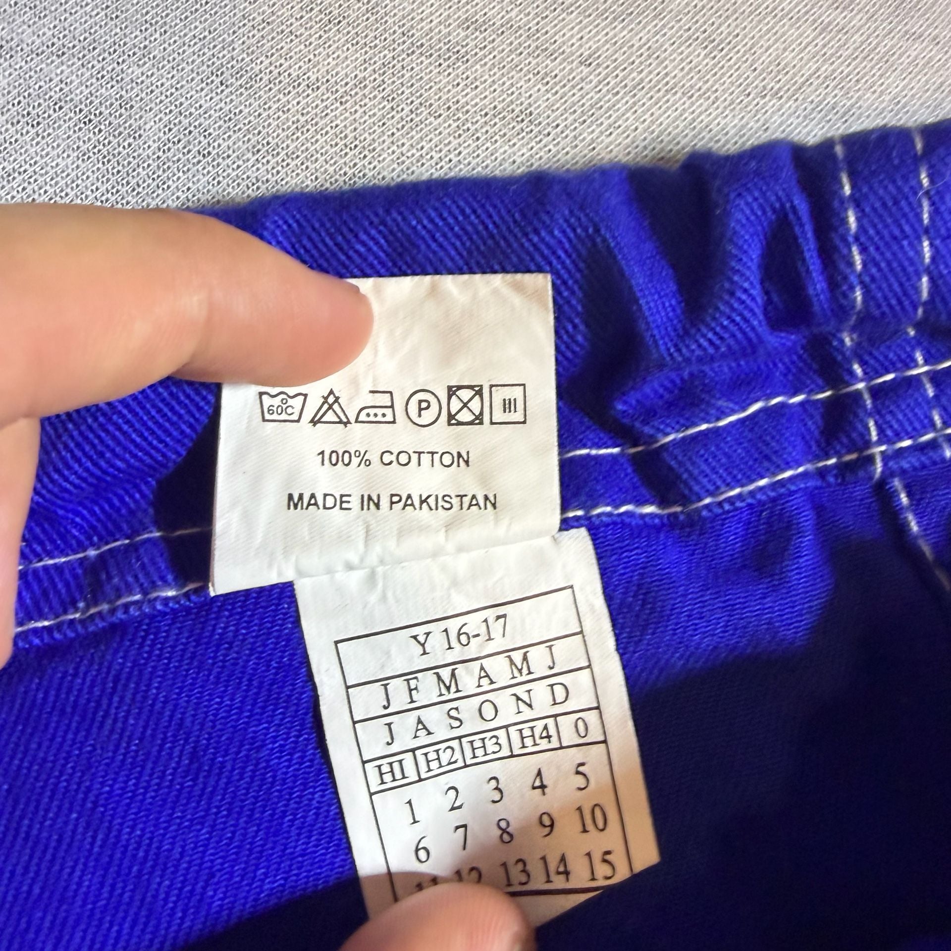 Ronin Brand Brazilian Jiu Jitsu BJJ Gi Kimono, Royal Blue, Size A2 5