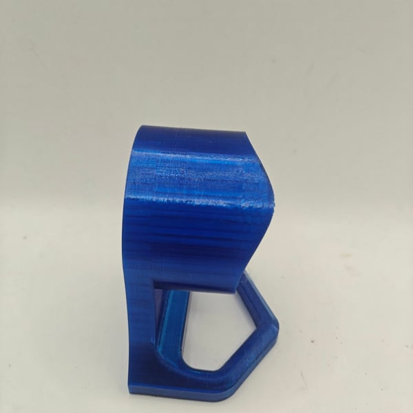 Translucent Blue Watch Display Stand