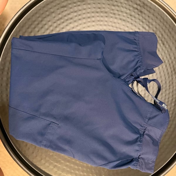 MedCouture Insight Scrub Pants in Navy Blue