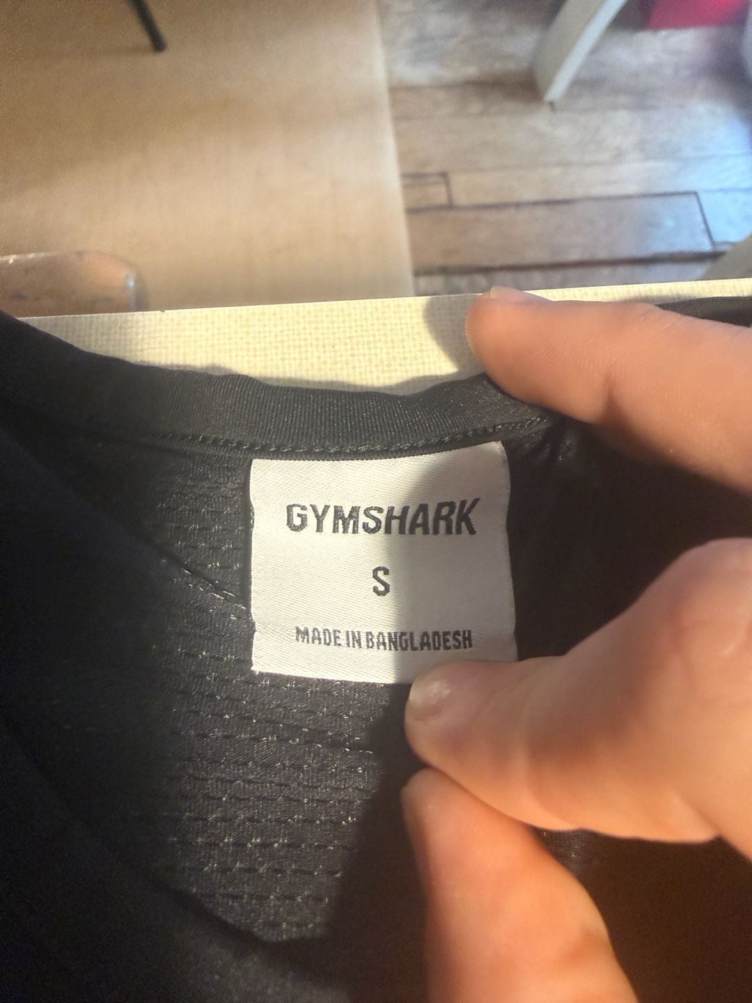 Gymshark Black Training Crop Tank and Seamless Leggings Set 4