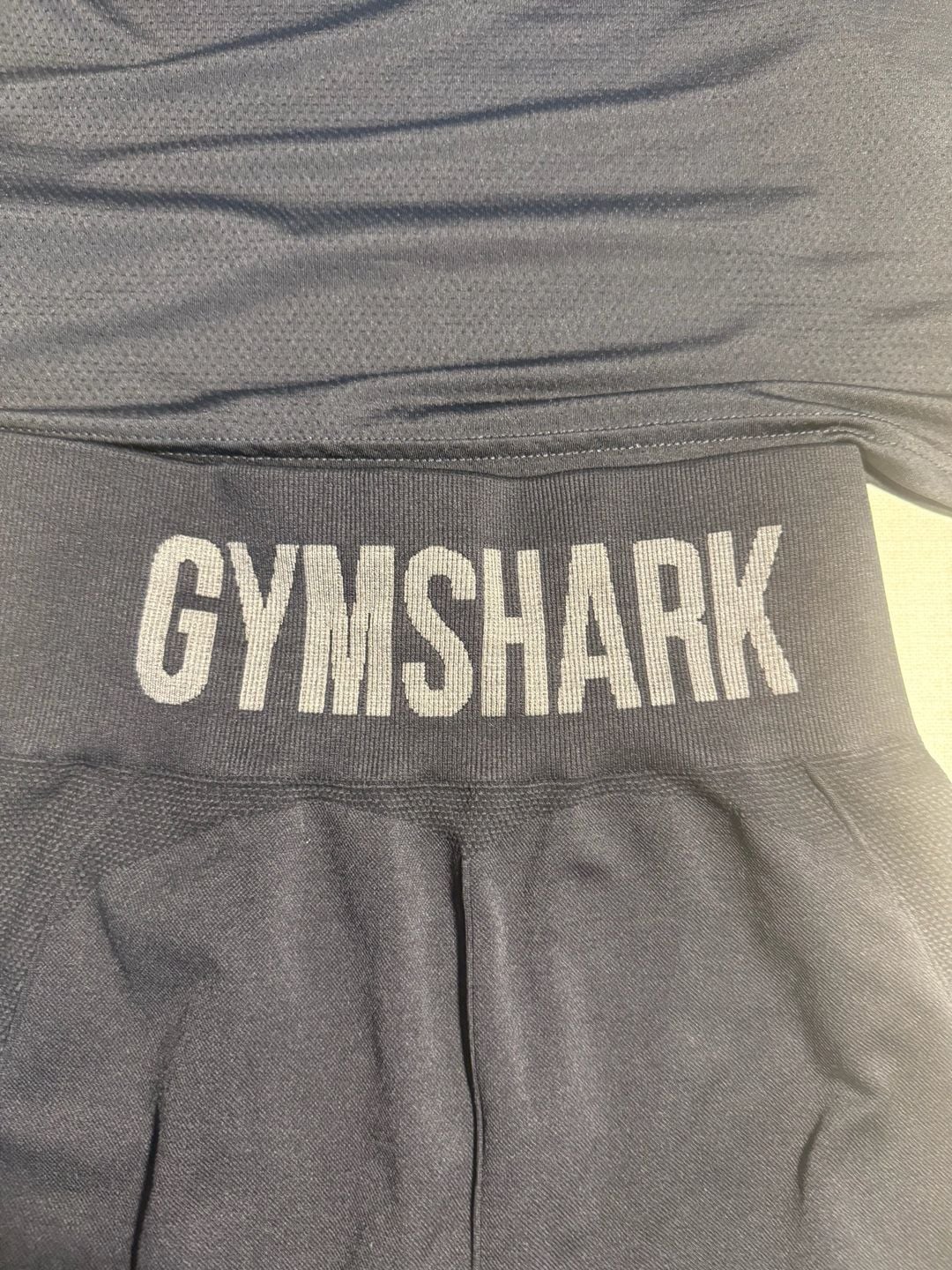 Gymshark Black Training Crop Tank and Seamless Leggings Set 7