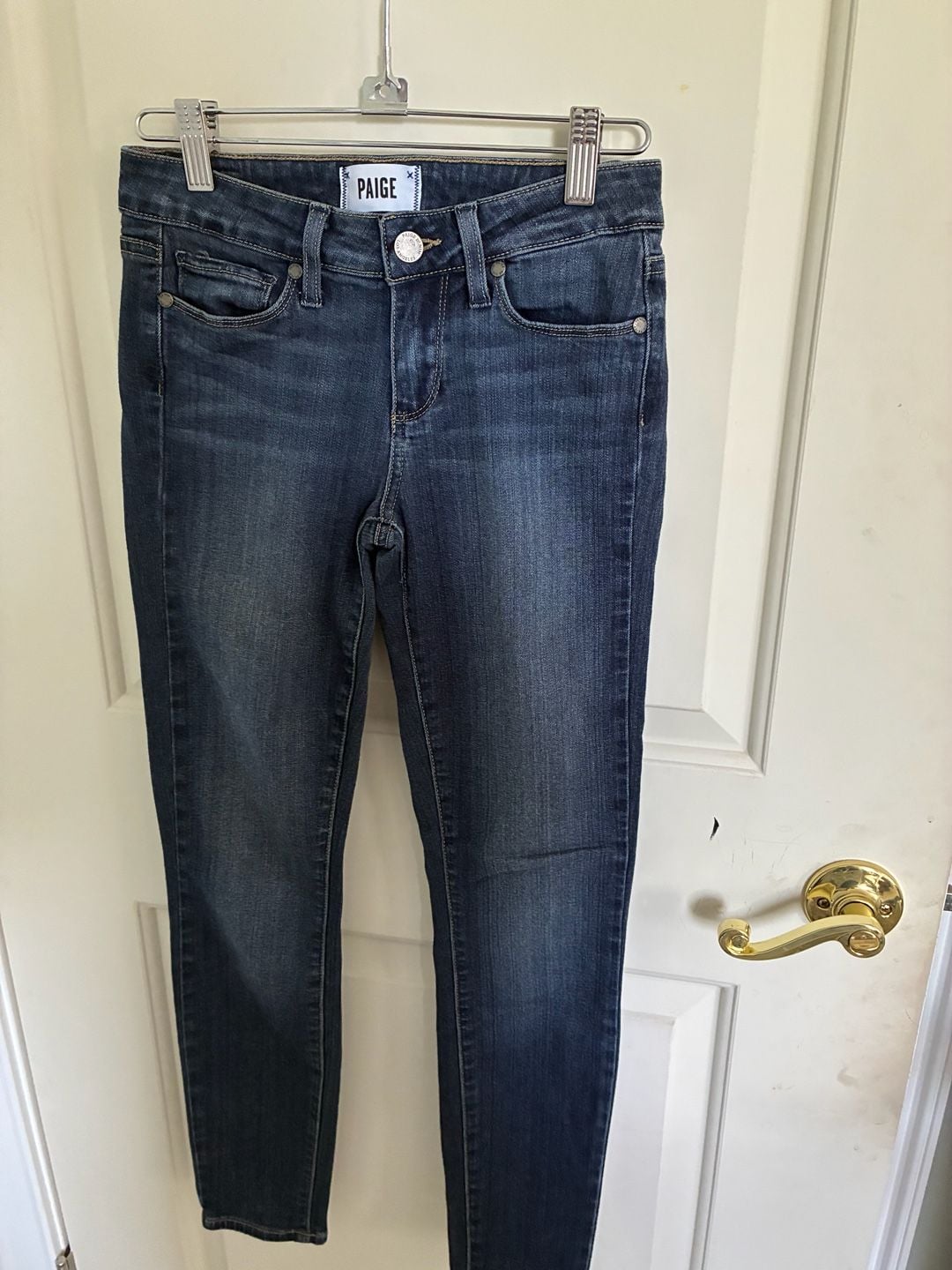 PAIGE Verdugo Ankle Skinny Jeans Size 25 2