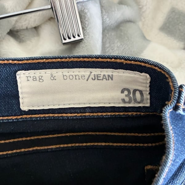 Rag & Bone Mid-Rise Skinny Jeans