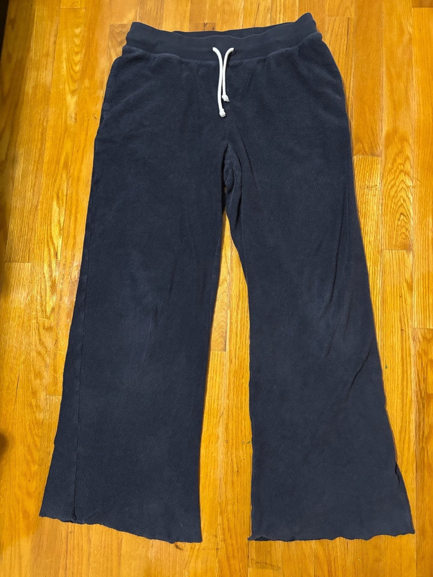 Aerie Navy Blue Fleece Lounge Sweatpants 2