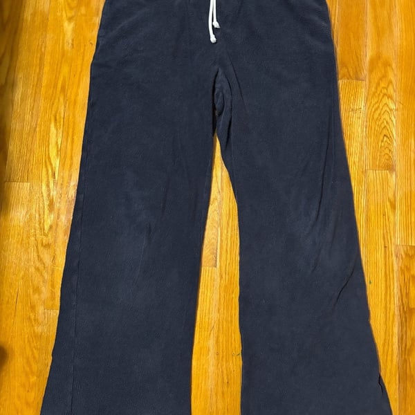 Aerie Navy Blue Fleece Lounge Sweatpants