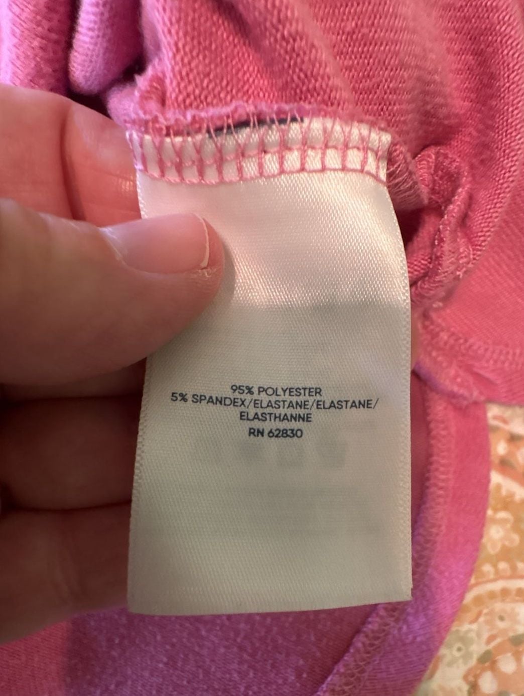 EUC Lands' End women’s Ribbed Lounge Set Tank Top & Pants - Pink, medium petite 7