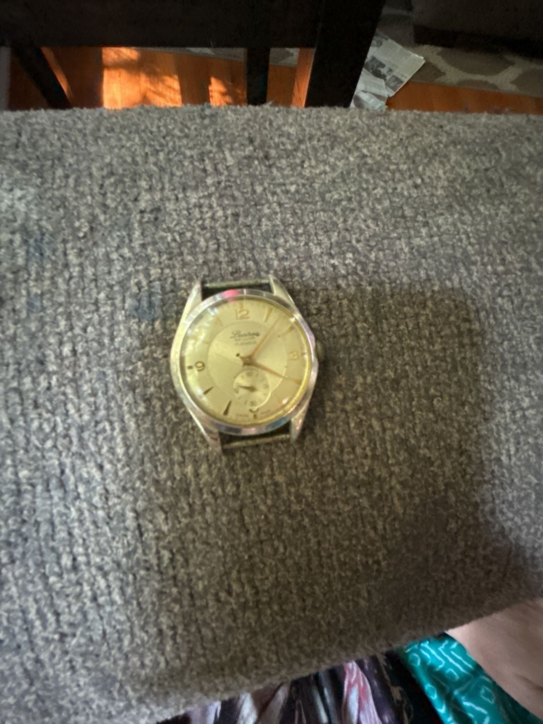 Vintage Lorenz De Luxe 17 Jewels Mechanical Wrist Watch 2