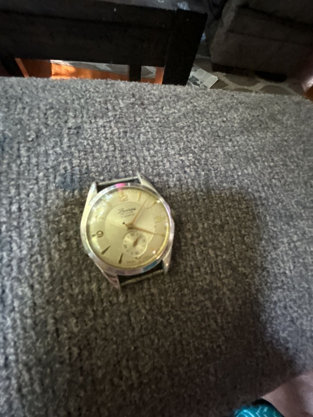 Vintage Lorenz De Luxe 17 Jewels Mechanical Wrist Watch 4