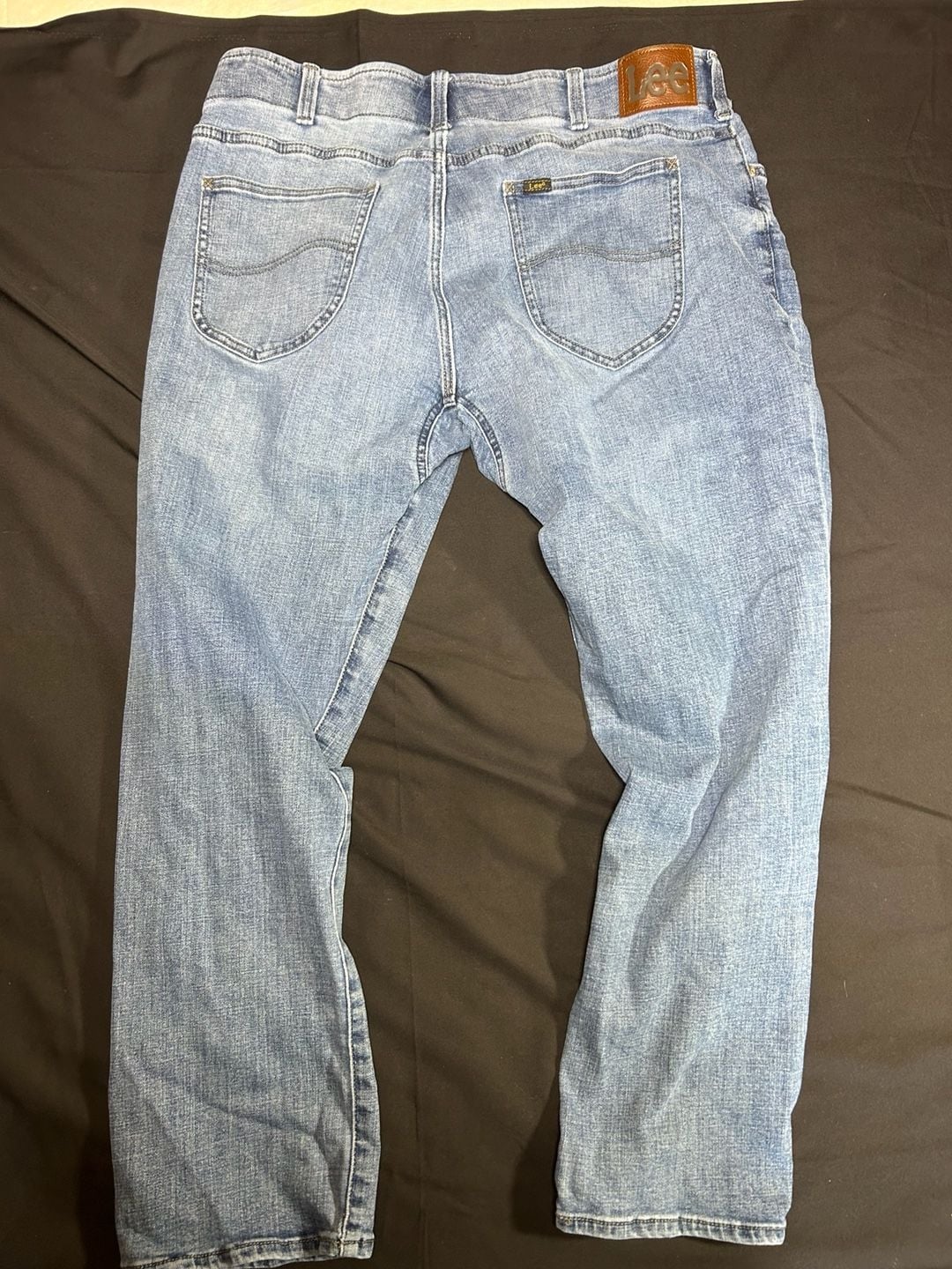 Lee Performance Series Extreme Motion MVP Straight Fit Tapered Leg Jeans 38x30 4