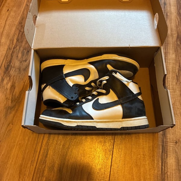 Sizes 10 - Nike Dunk High Vintage Black - DQ8581 100