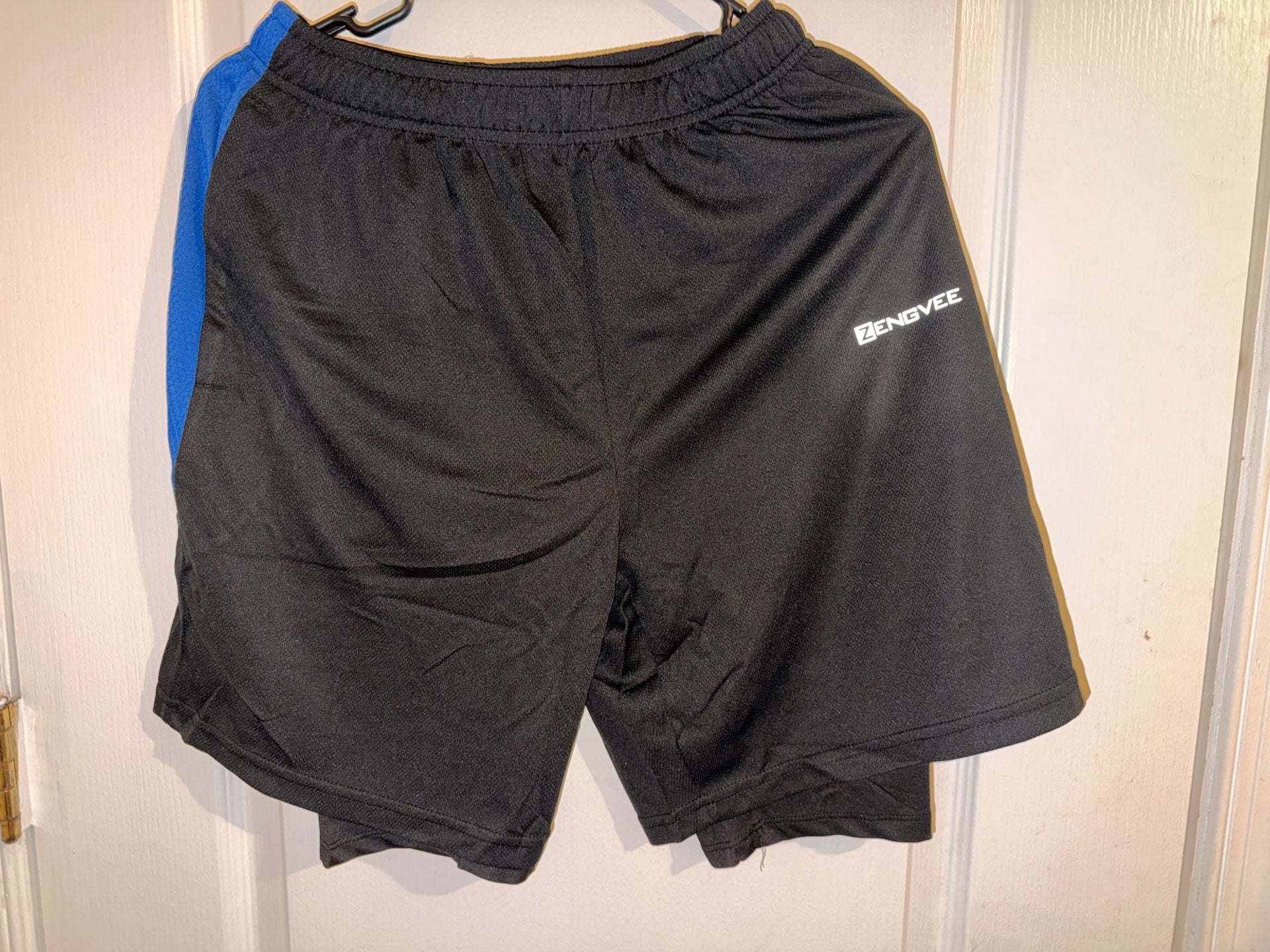 Zengvee Men's 2-in-1 Athletic Running Shorts with Liner 4