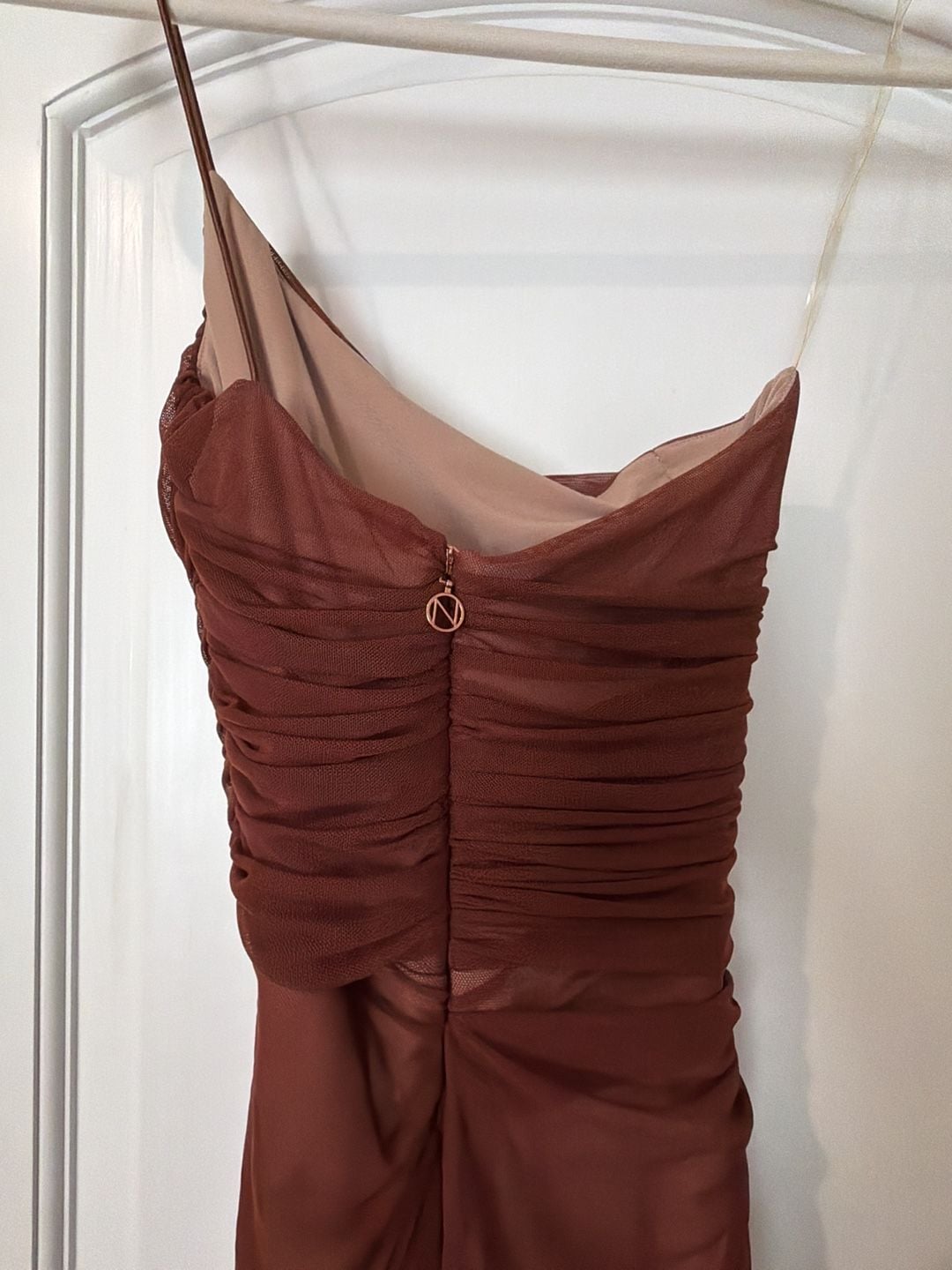 Nookie Mecca Gown in Chocolate Mesh
3 4