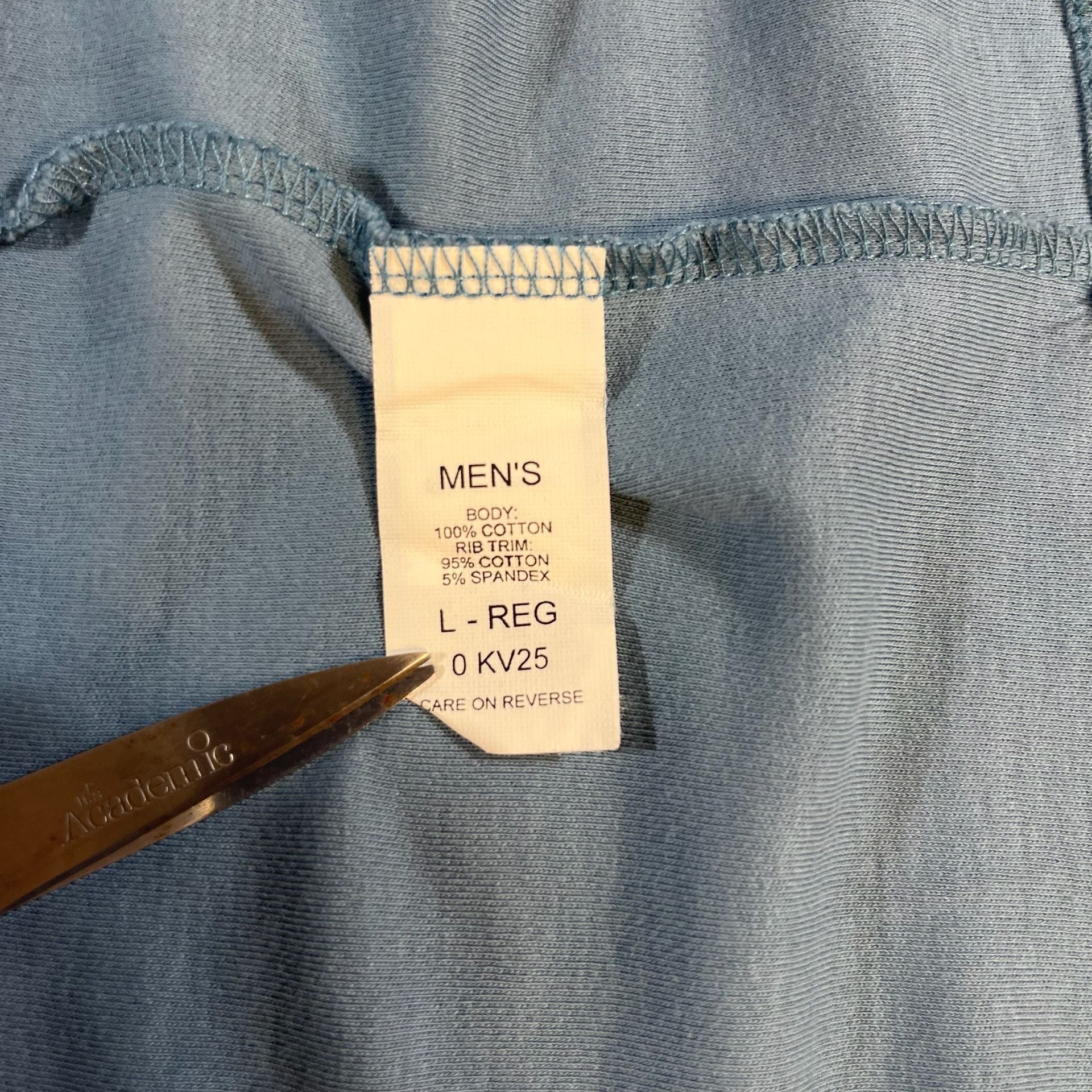 L.L.Bean Subaru Lt. Blue Embroidered Logo Turtleneck Long Sleeve Shirt Men’s L 8