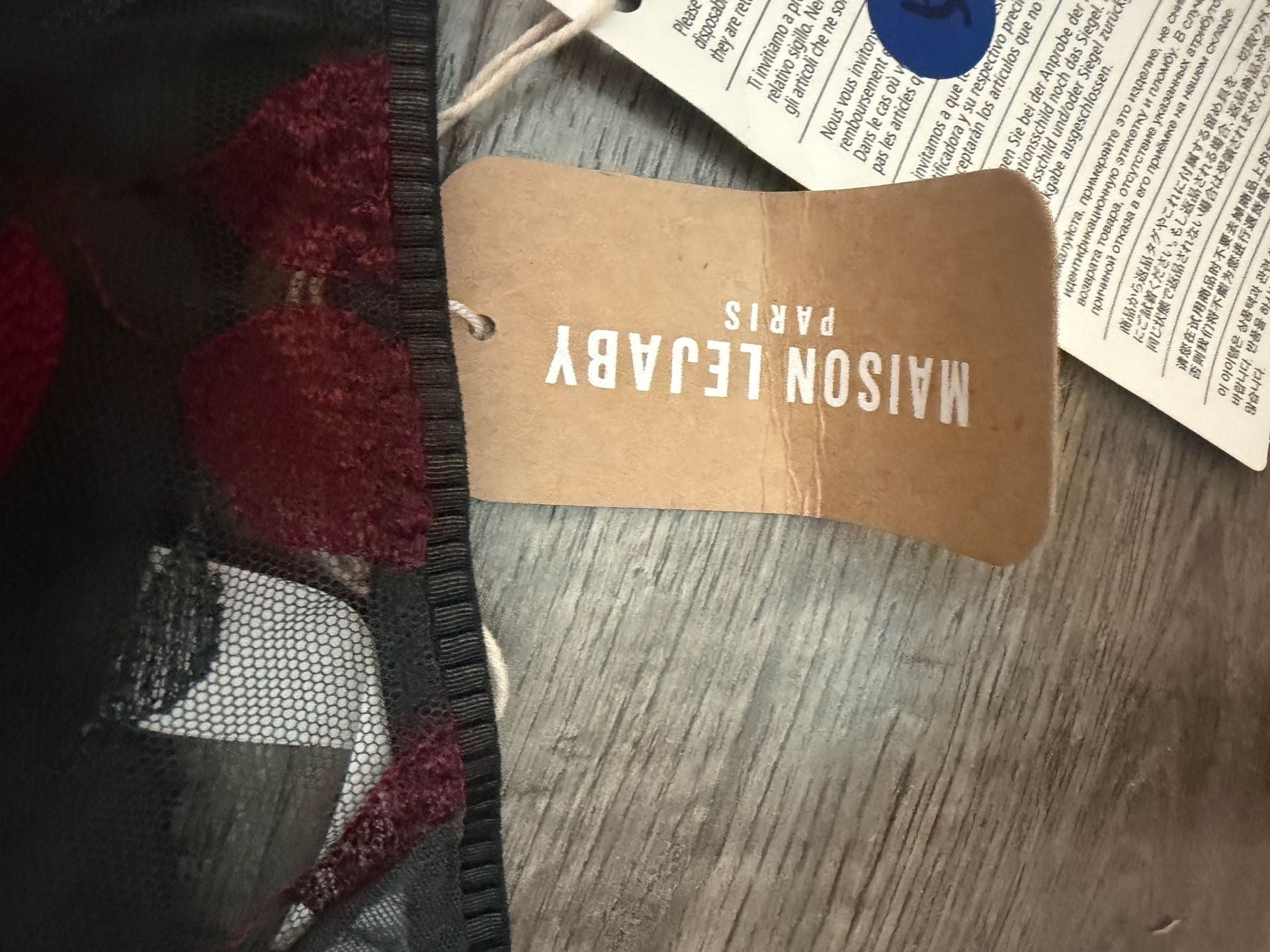 Maison Lejaby Valse Embroidered Mesh Panties 4