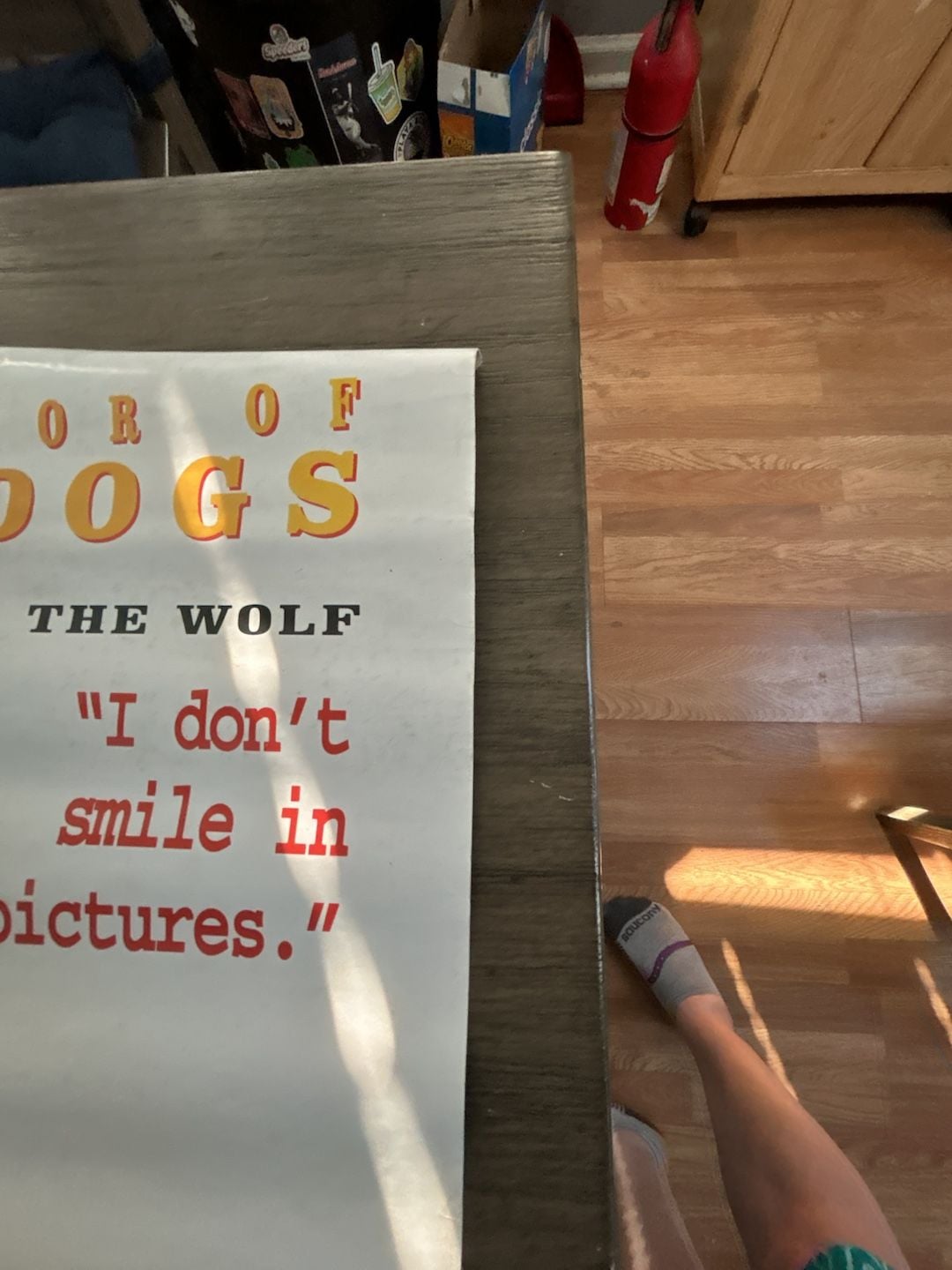 Pulp Fiction The Wolf Character 1994 Original Vintage Promotional Movie Poster 5