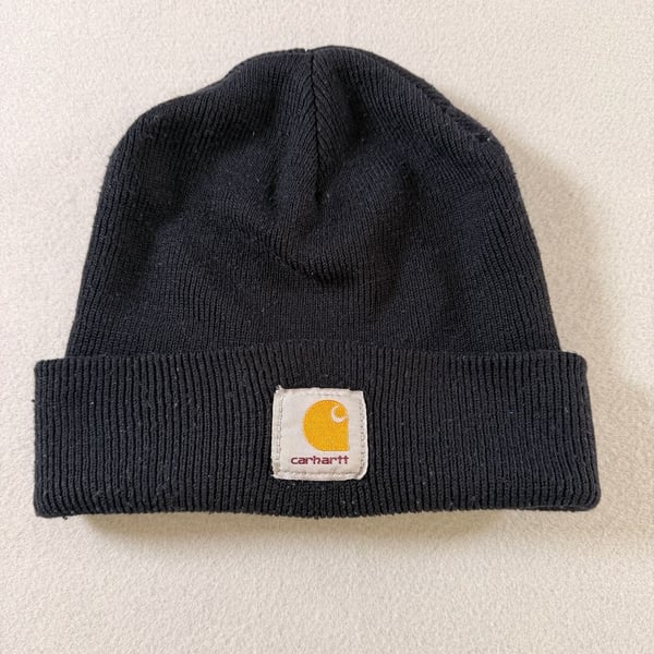 Carhartt A18 Acrylic Watch Hat Cuffed Knit Beanie - Navy
