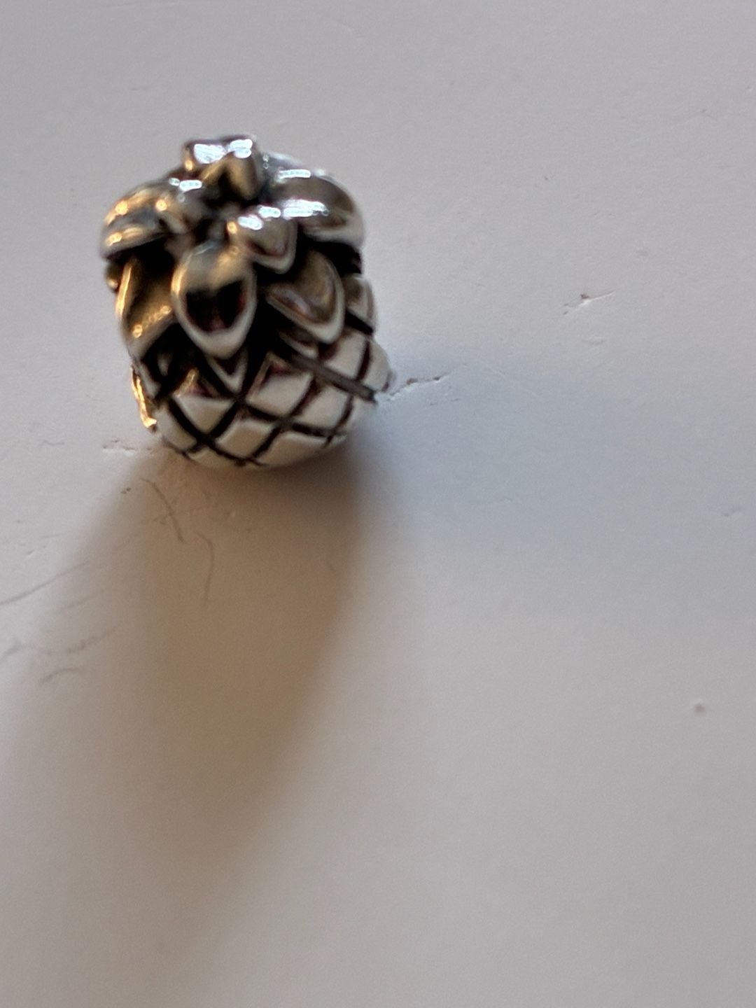 Pandora Sterling Silver Pineapple Charm 790363 1