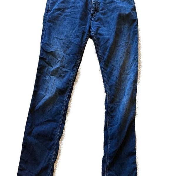 HUGO Hugo Boss Dark Wash Slim-Fit Jersey Denim Jeans