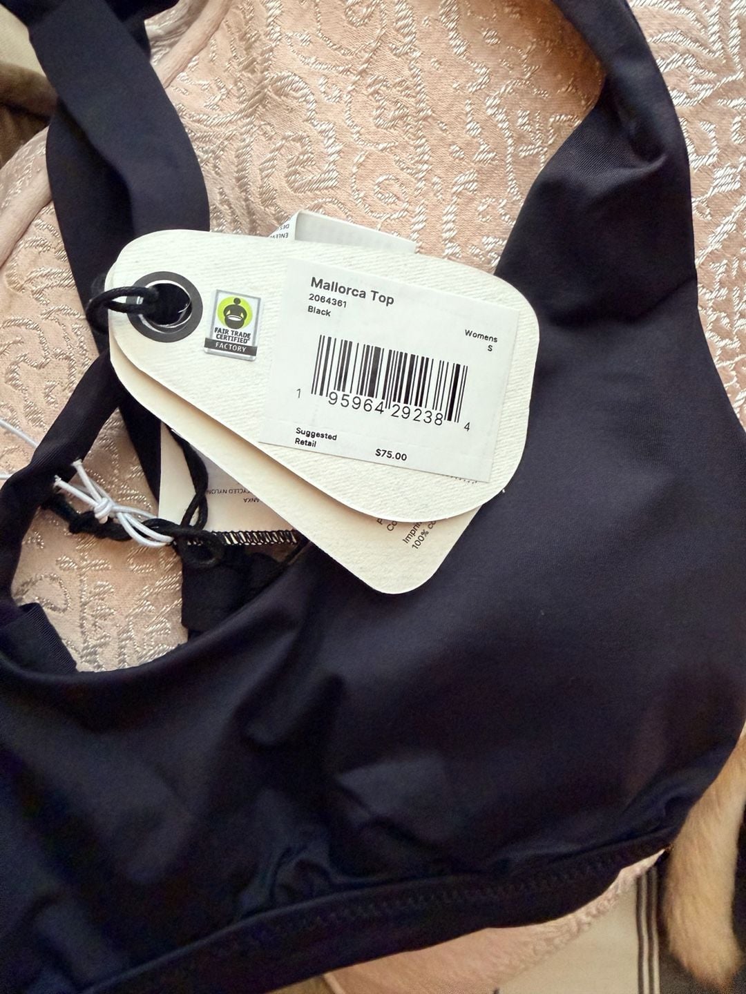 prAna Mallorca Top Bikini Swimwear Black 3