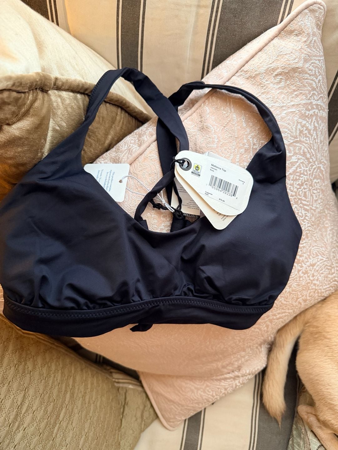 prAna Mallorca Top Bikini Swimwear Black 7