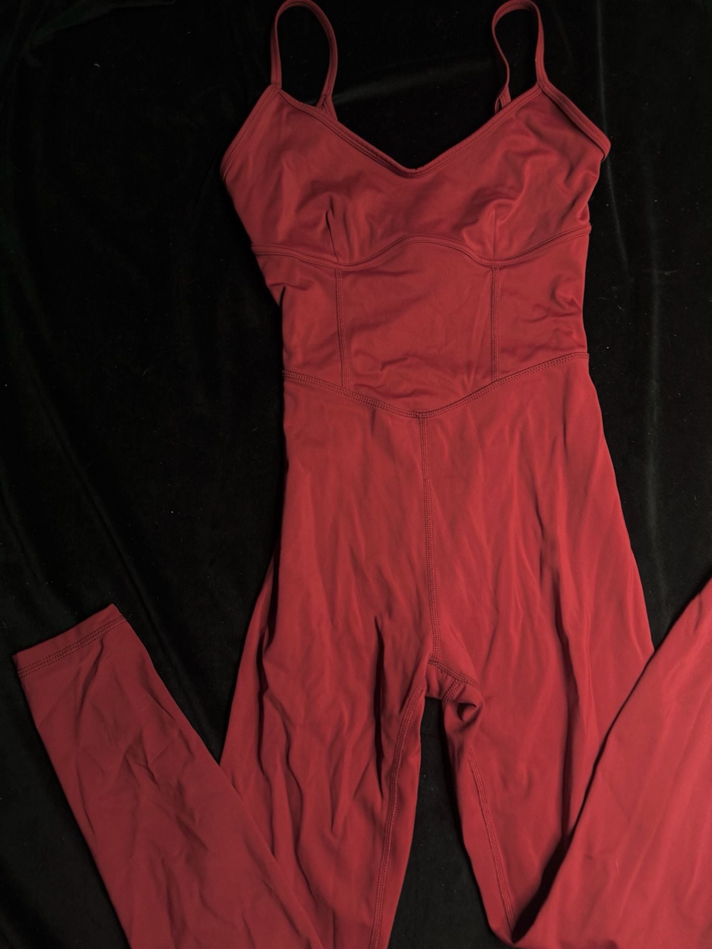 JoyLab Sleeveless Full Length Corset Bodysuit Jumpsuit 4