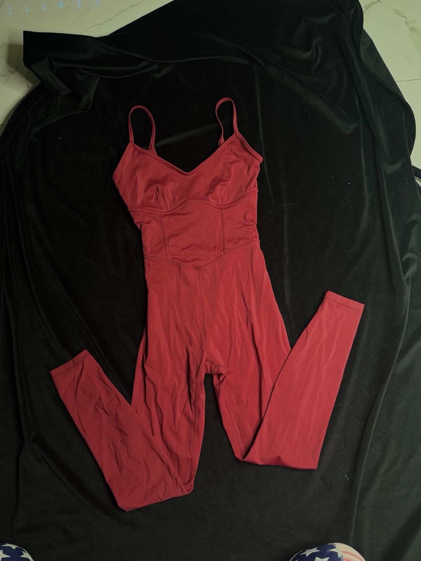 JoyLab Sleeveless Full Length Corset Bodysuit Jumpsuit 5