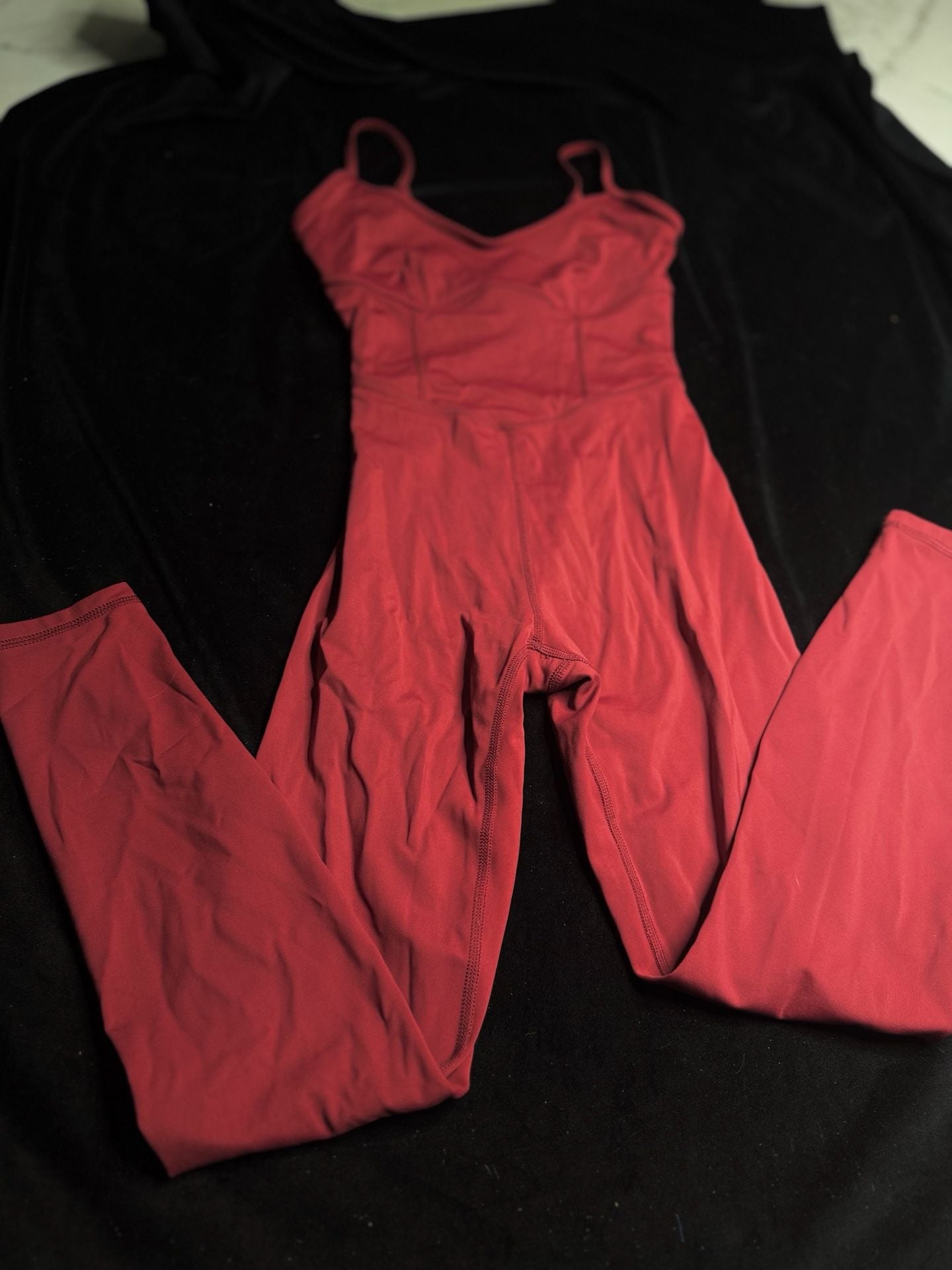 JoyLab Sleeveless Full Length Corset Bodysuit Jumpsuit 7