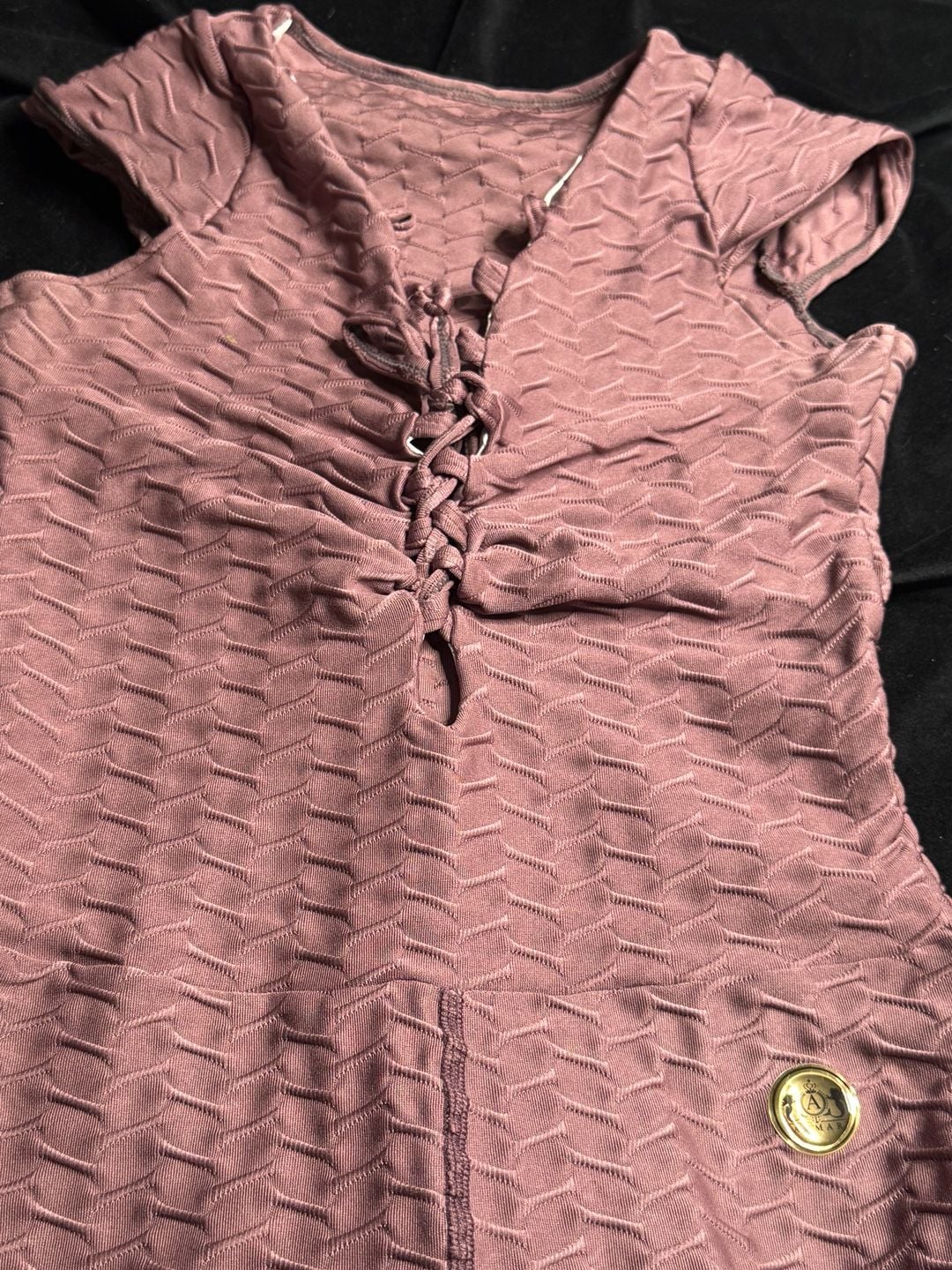 Colombia Active Textured Lace-Up Front Jumpsuit 12