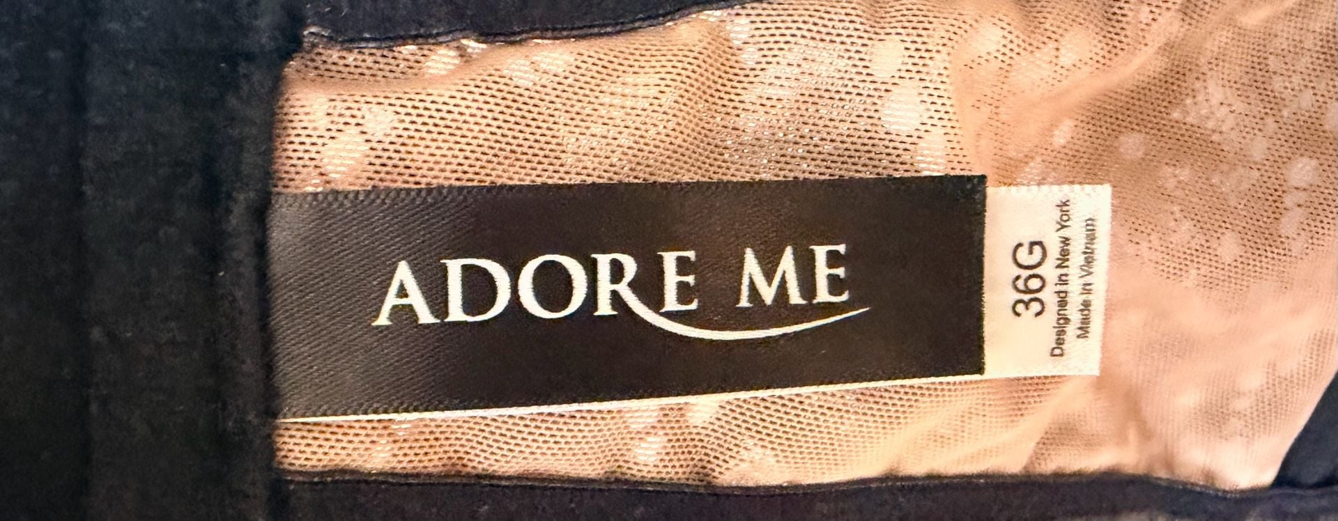 Strapless Bra with Lace Sides Adore Me Size 36G #107 3