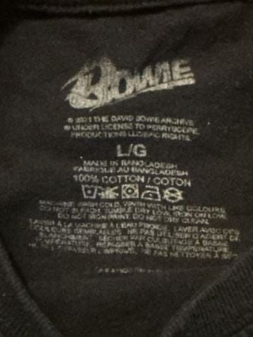 David Bowie Ziggy Stardust 1972 Tour Graphic T-Shirt 4
