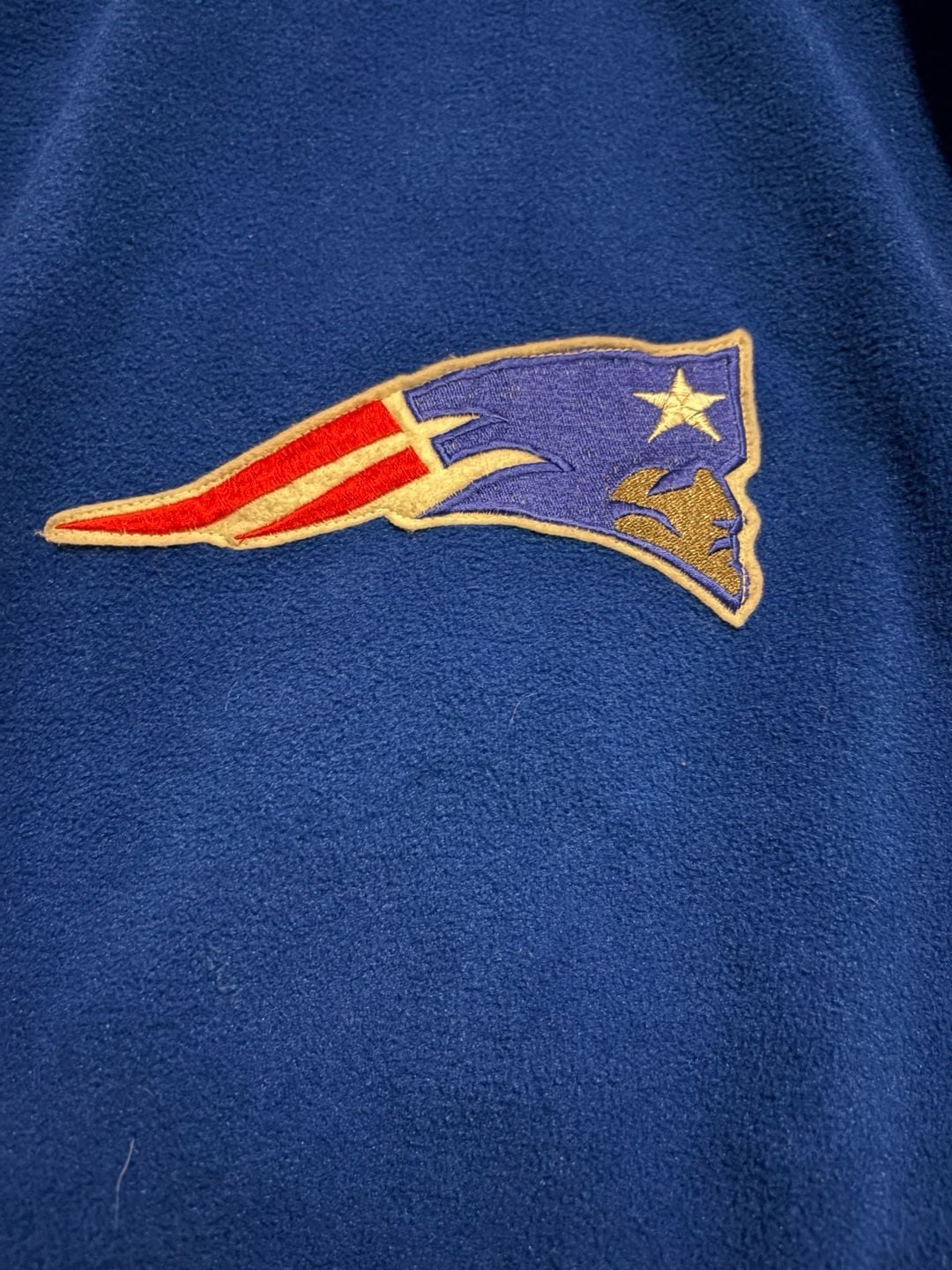 Vintage 90s New England Patriots Reversible Jacket XL NFL Red Blue Hooded 7