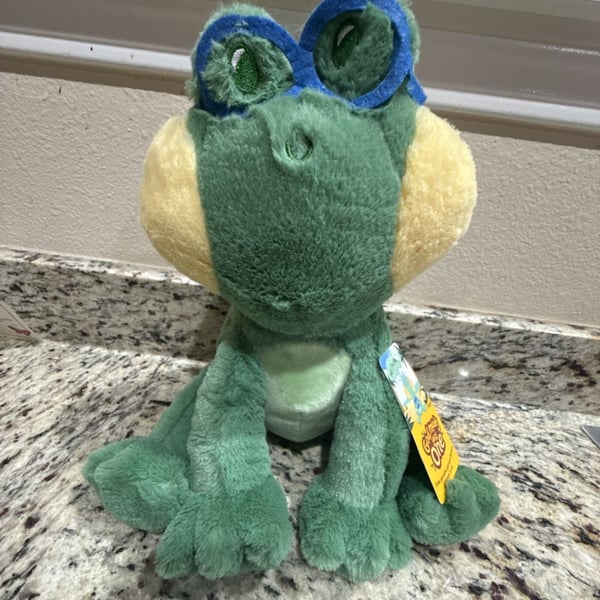 DaySpring Sawyer the Frog God Made Just One Plush