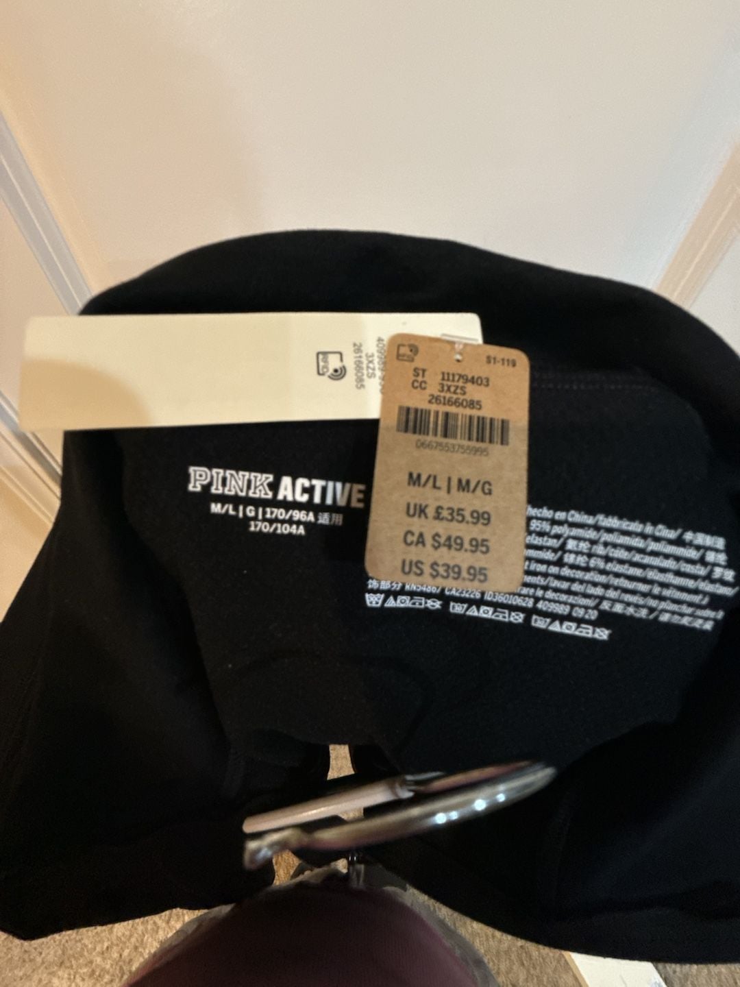 VS PINK Active Seamless Quarter-Zip Pullover with Thumbholes 5