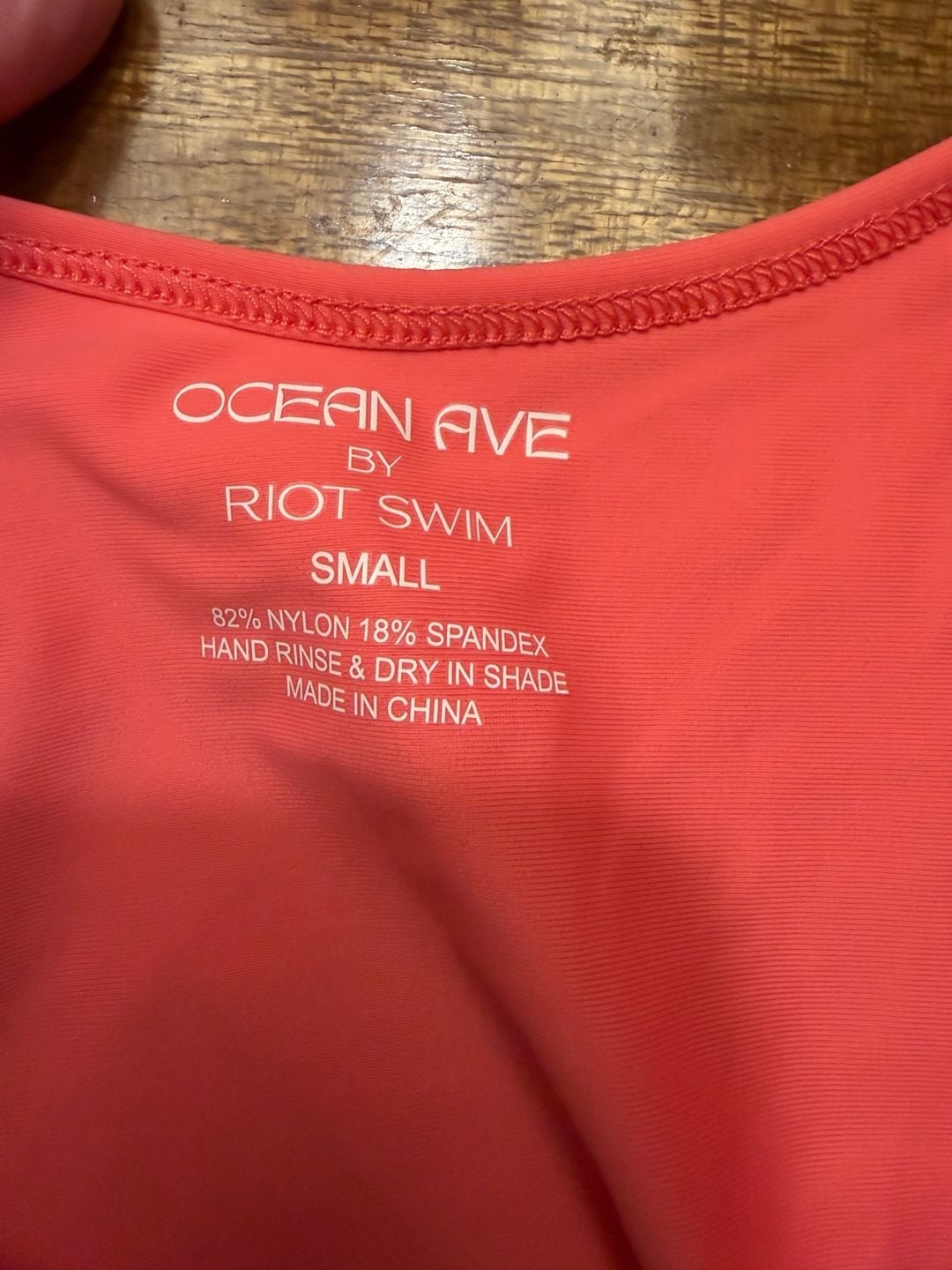 Ocean Ave by Riot Swim Alun Cut-Out One Piece Swimsuit Size S 4
