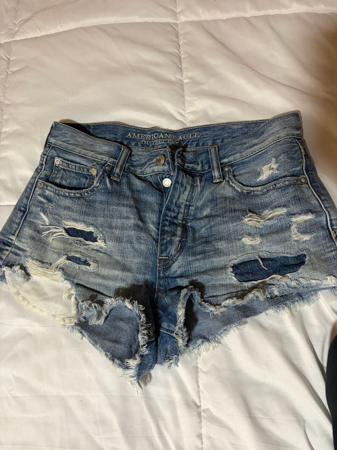American Eagle Outfitters Vintage Hi-Rise Festival Denim Shorts 2