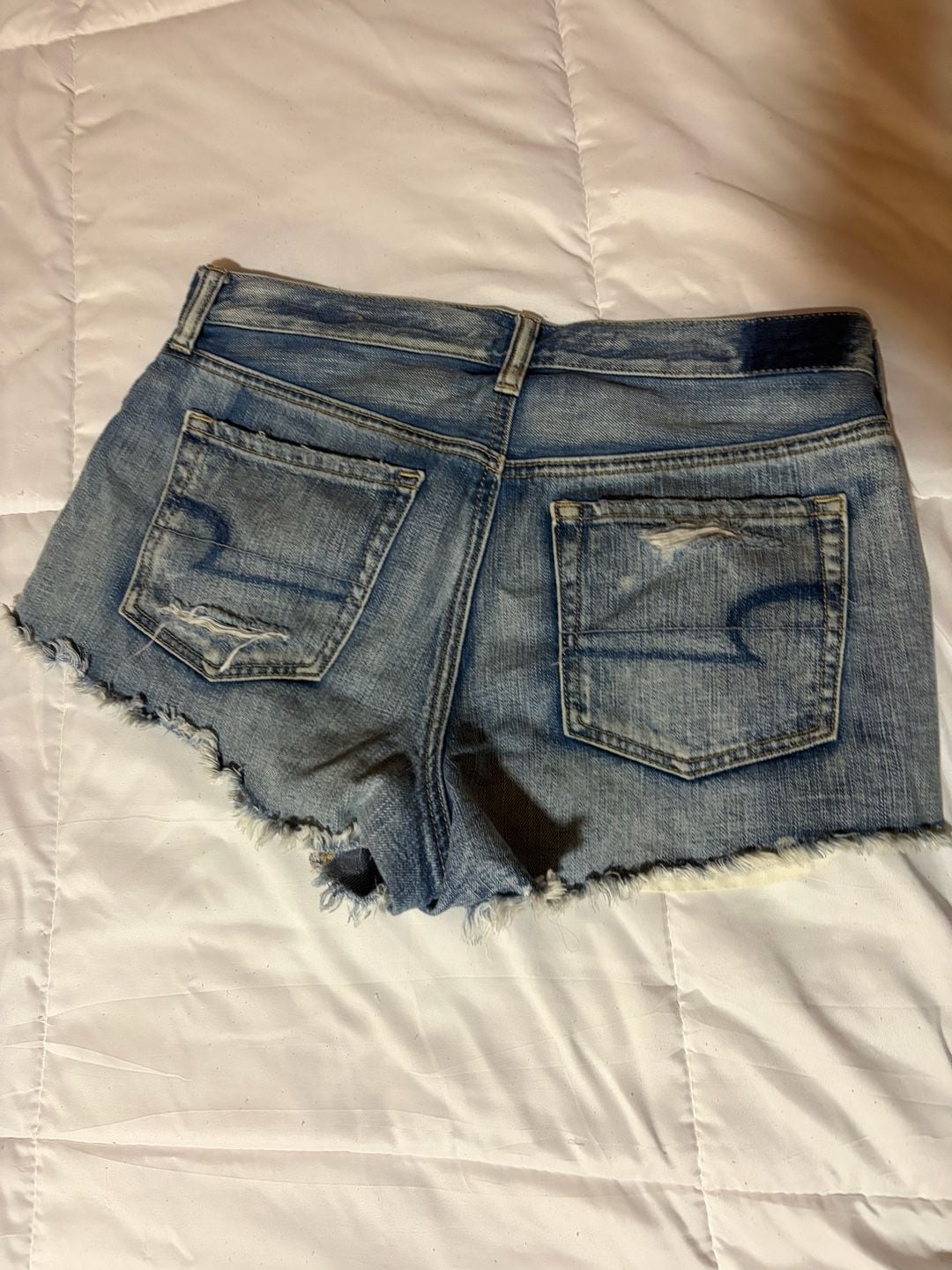 American Eagle Outfitters Vintage Hi-Rise Festival Denim Shorts 5
