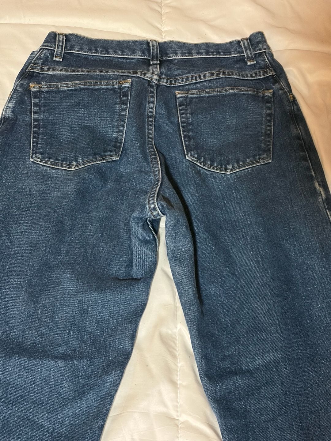 Wrangler For Women High Rise Vintage Blue Jeans 8x32 7