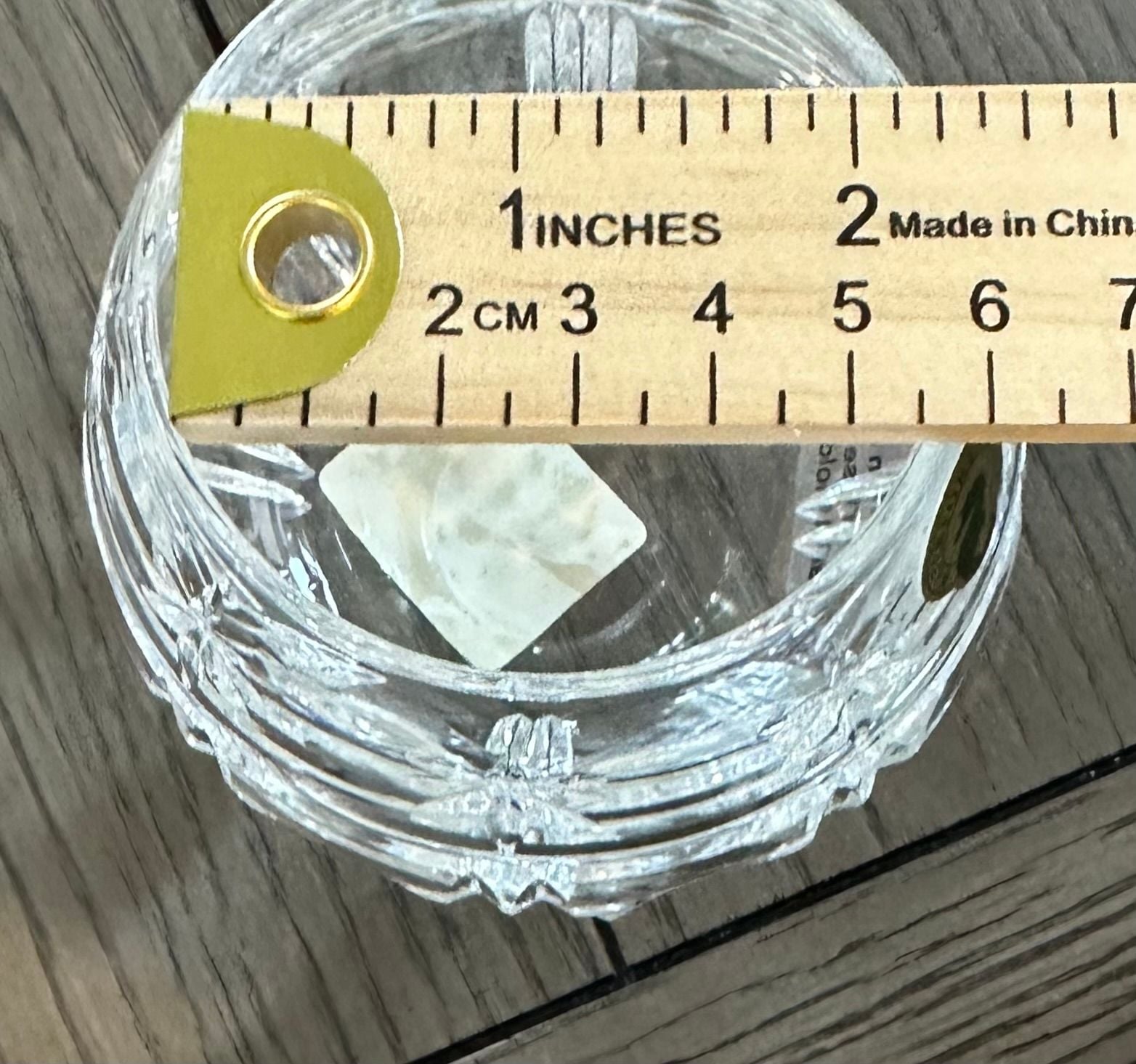 Waterford Crystal Holiday Votive Candle Holder with Starburst Pattern 5