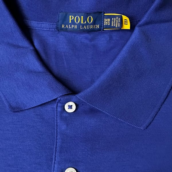 Polo Ralph Lauren Men's Classic Fit Short Sleeve Polo Shirt Blue Size 3XB