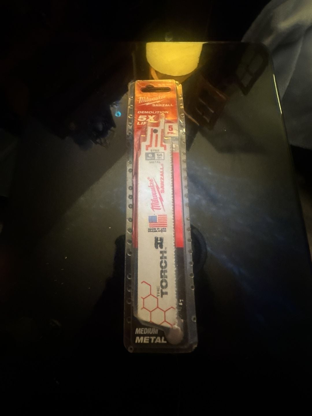 Milwaukee The Torch SAWZALL Demolition Medium Metal Cutting Blades 5-Pack 1