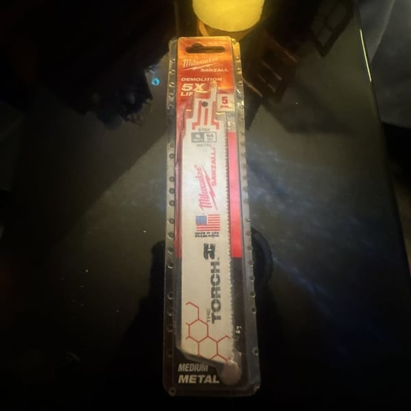 Milwaukee The Torch SAWZALL Demolition Medium Metal Cutting Blades 5-Pack