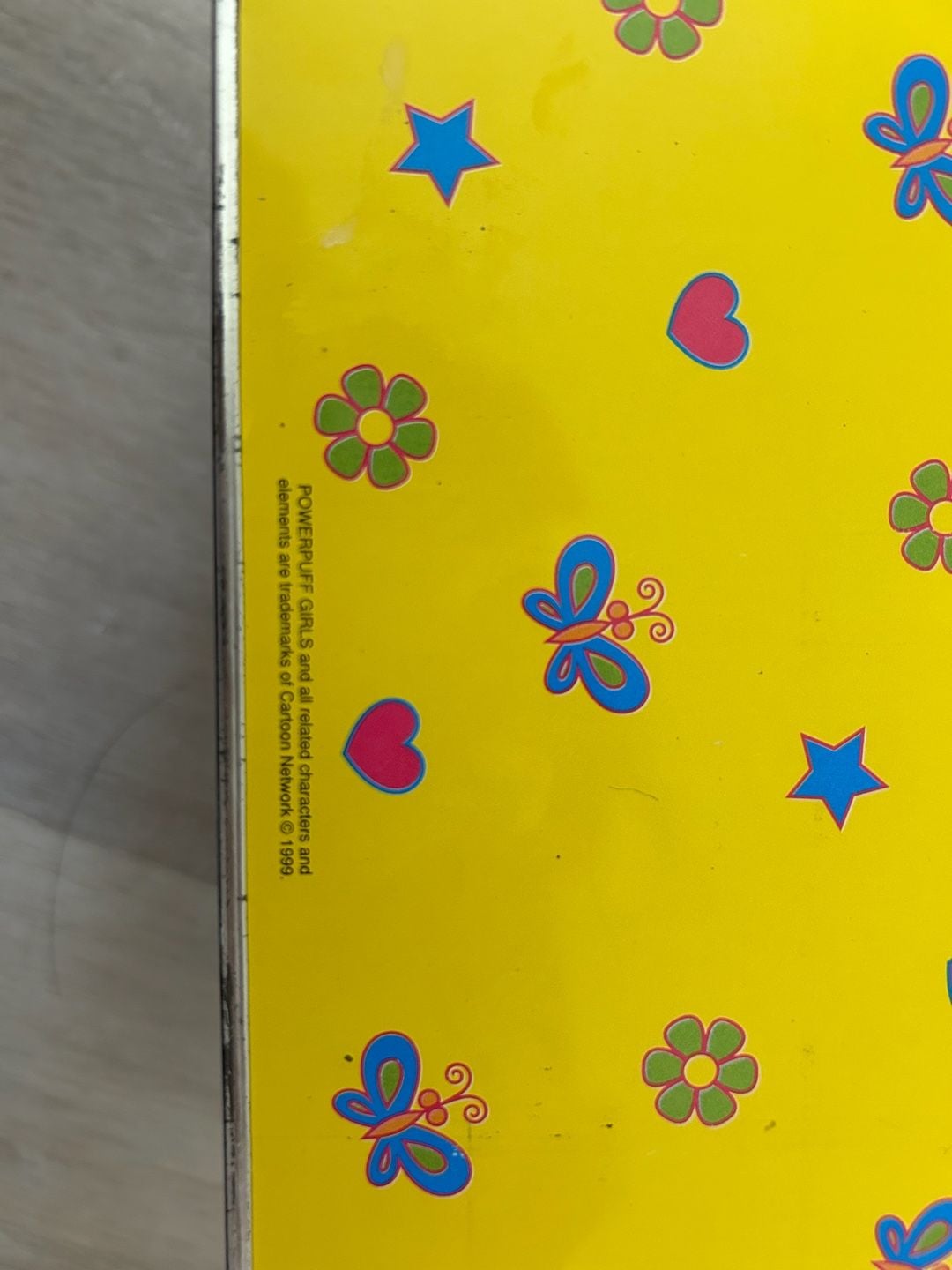 Vintage 1999 The Powerpuff Girls Metal Lunch Box Tin Purse Cartoon Network 5