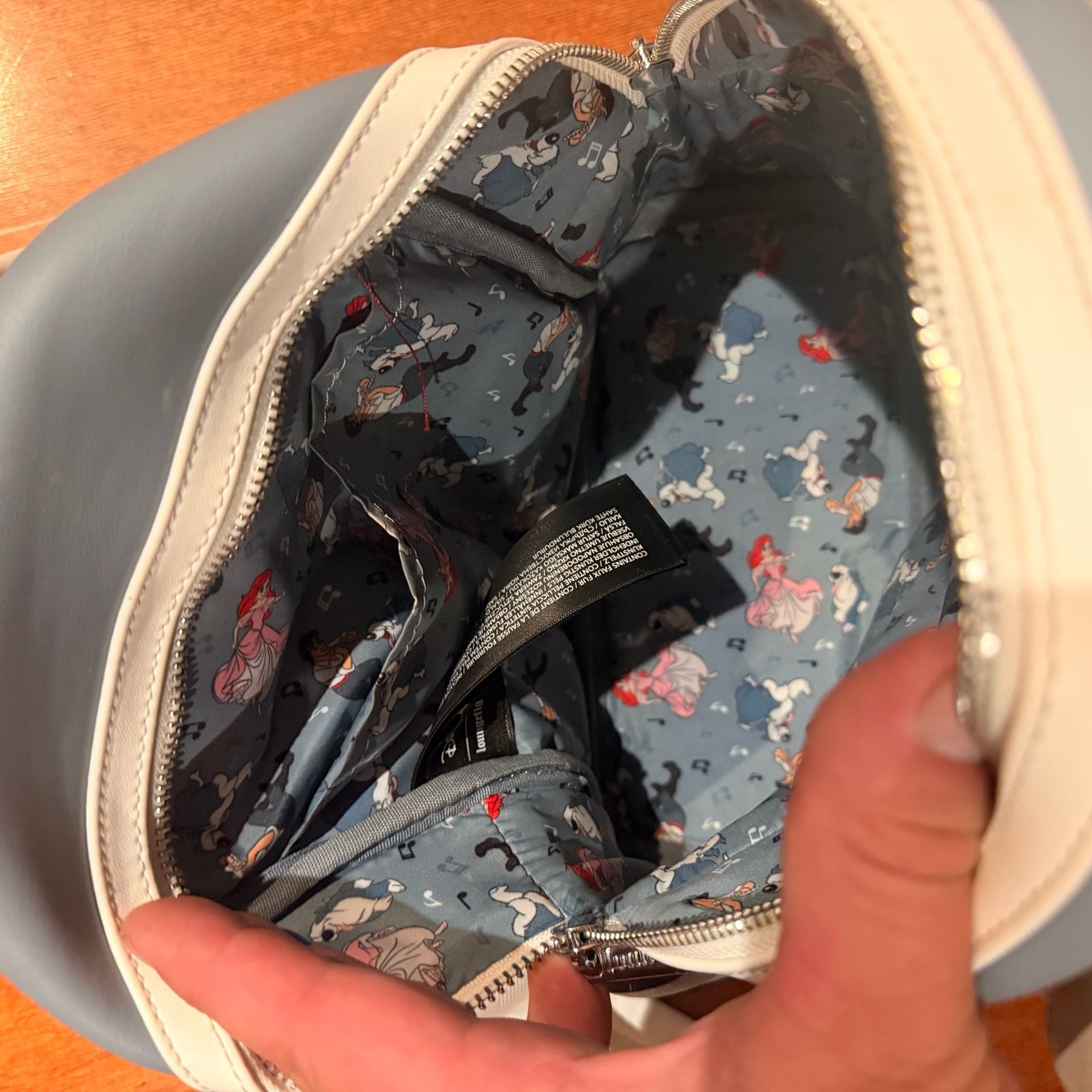 Loungefly Disney The Little Mermaid Max Figural Mini Backpack 4