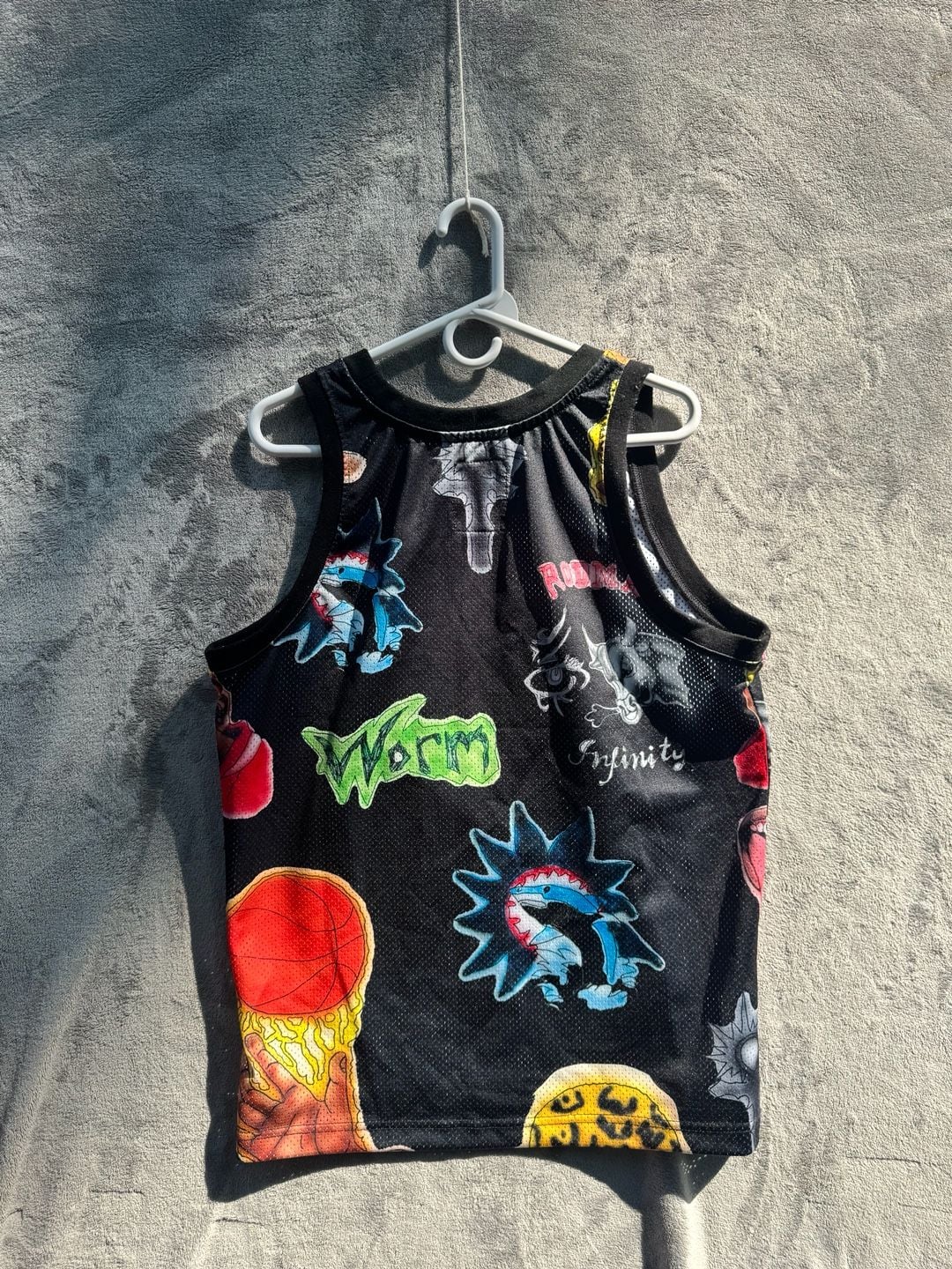 Market x Dennis Rodman All-Over Print Basketball Jersey and Mesh Shorts Set 3