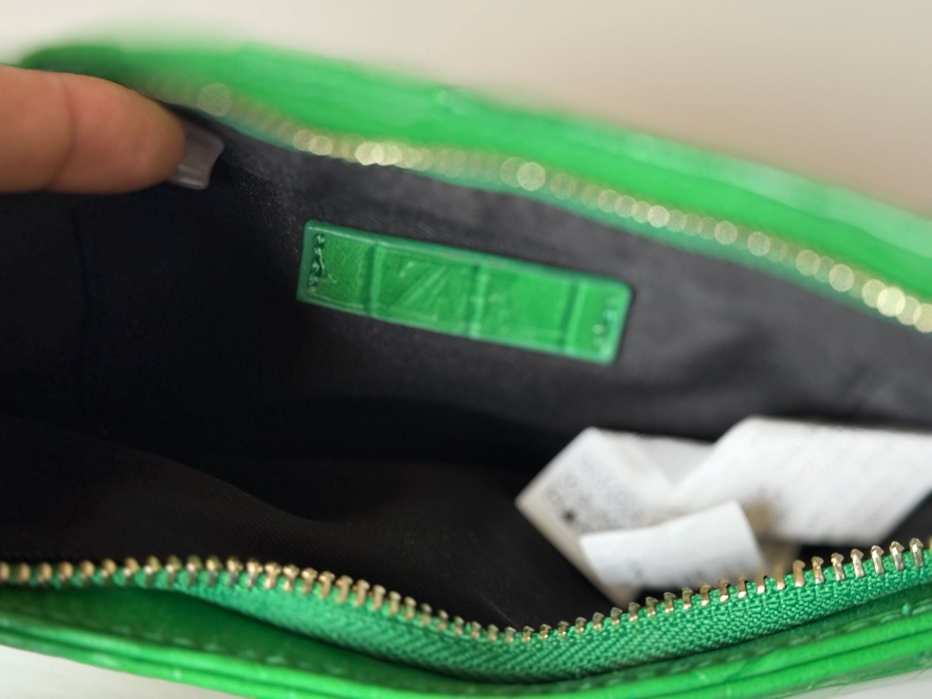 Zara Green Shoulder Bag Like new 8