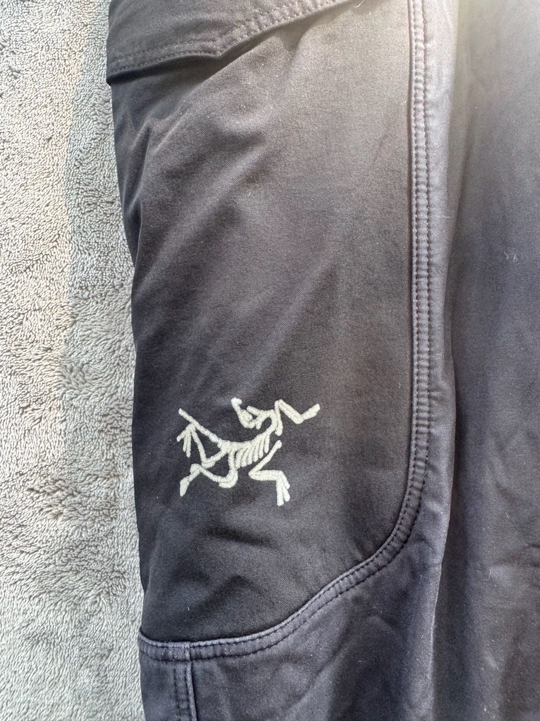 Arc'teryx Polartec Fleece Lined Softshell Cargo Pants Men's Medium 3