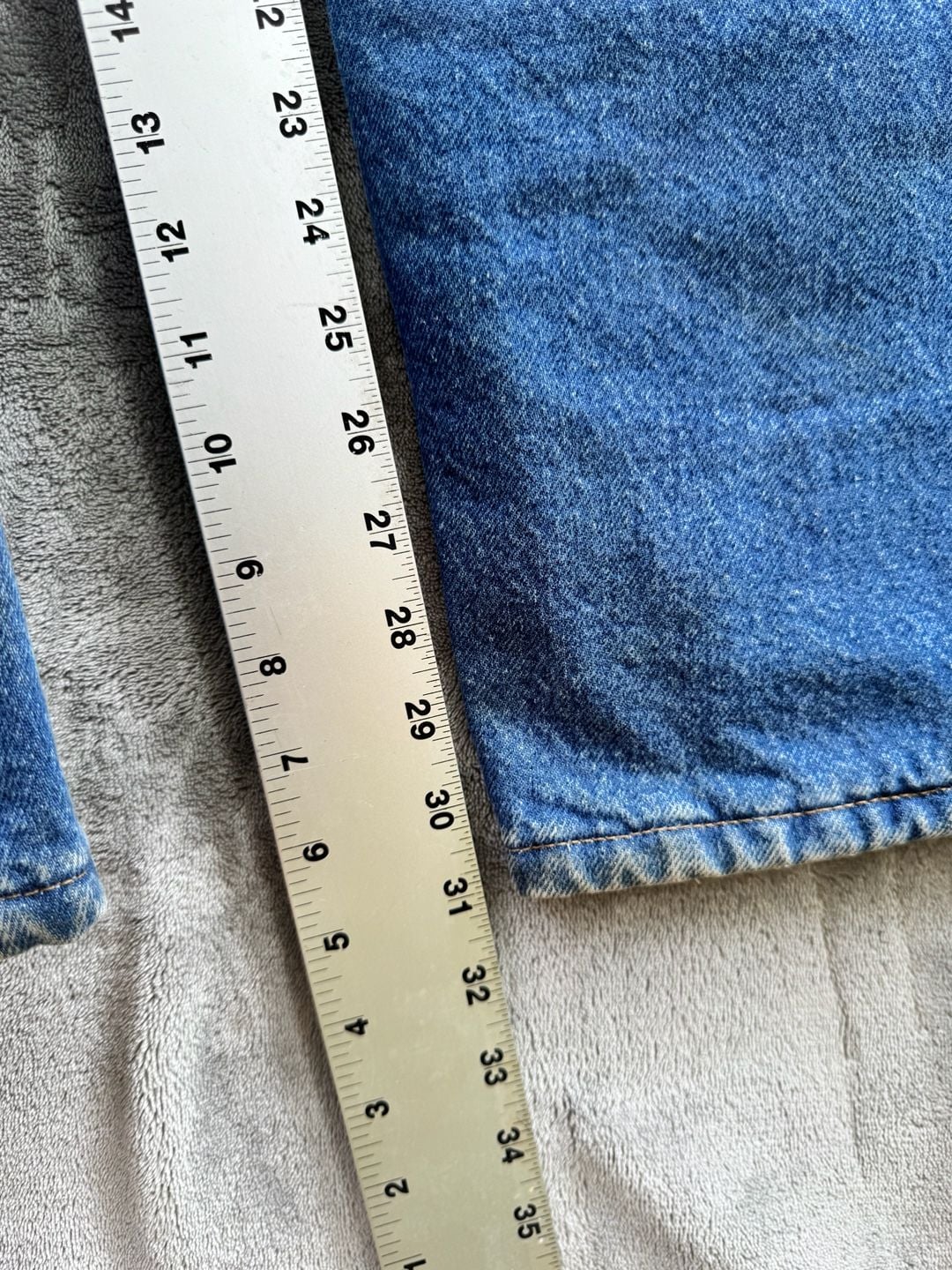 Carhartt B155 DST Relaxed Fit Fleece-Lined Denim Jeans 7