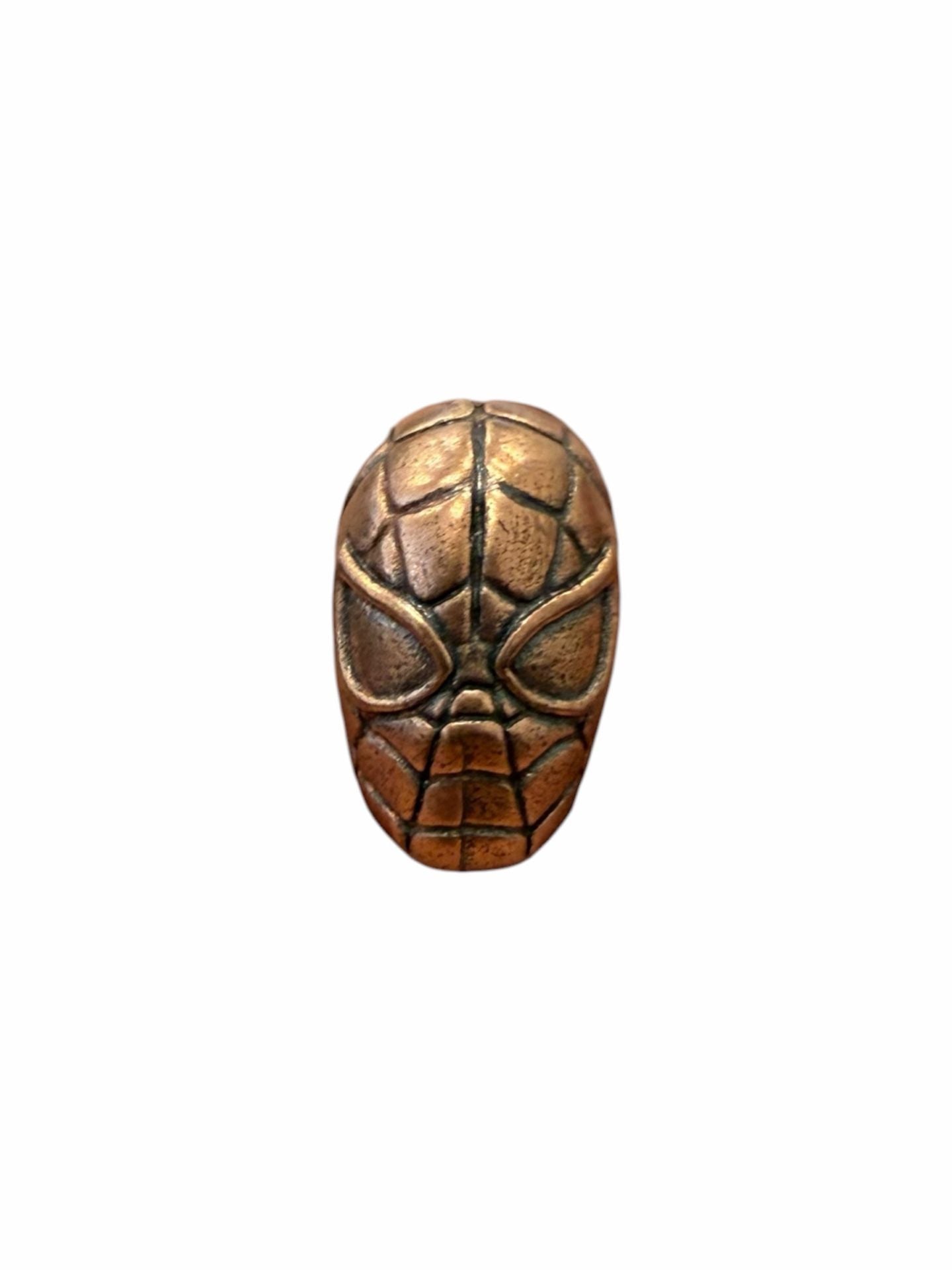 Spider-Man Superhero Mask Brass Paracord Bead EDC Knife Lanyard Accessory 1